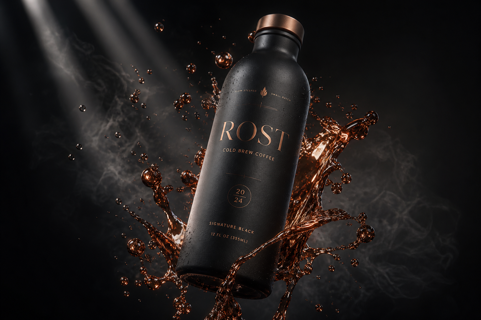 ROST signature cold brew bottle